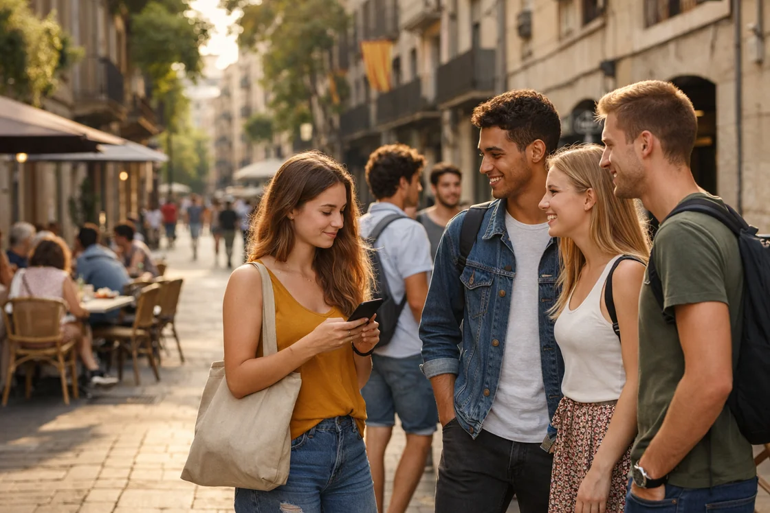 Unera preview for Erasmus students in Barcelona
