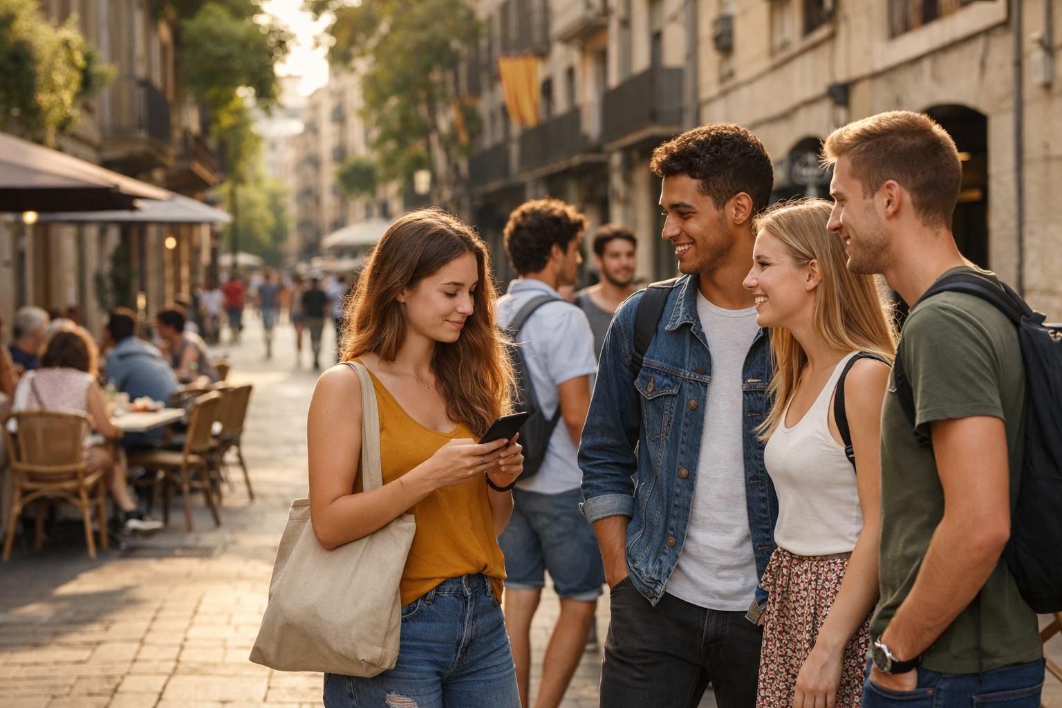 Unera preview for Erasmus students in Barcelona