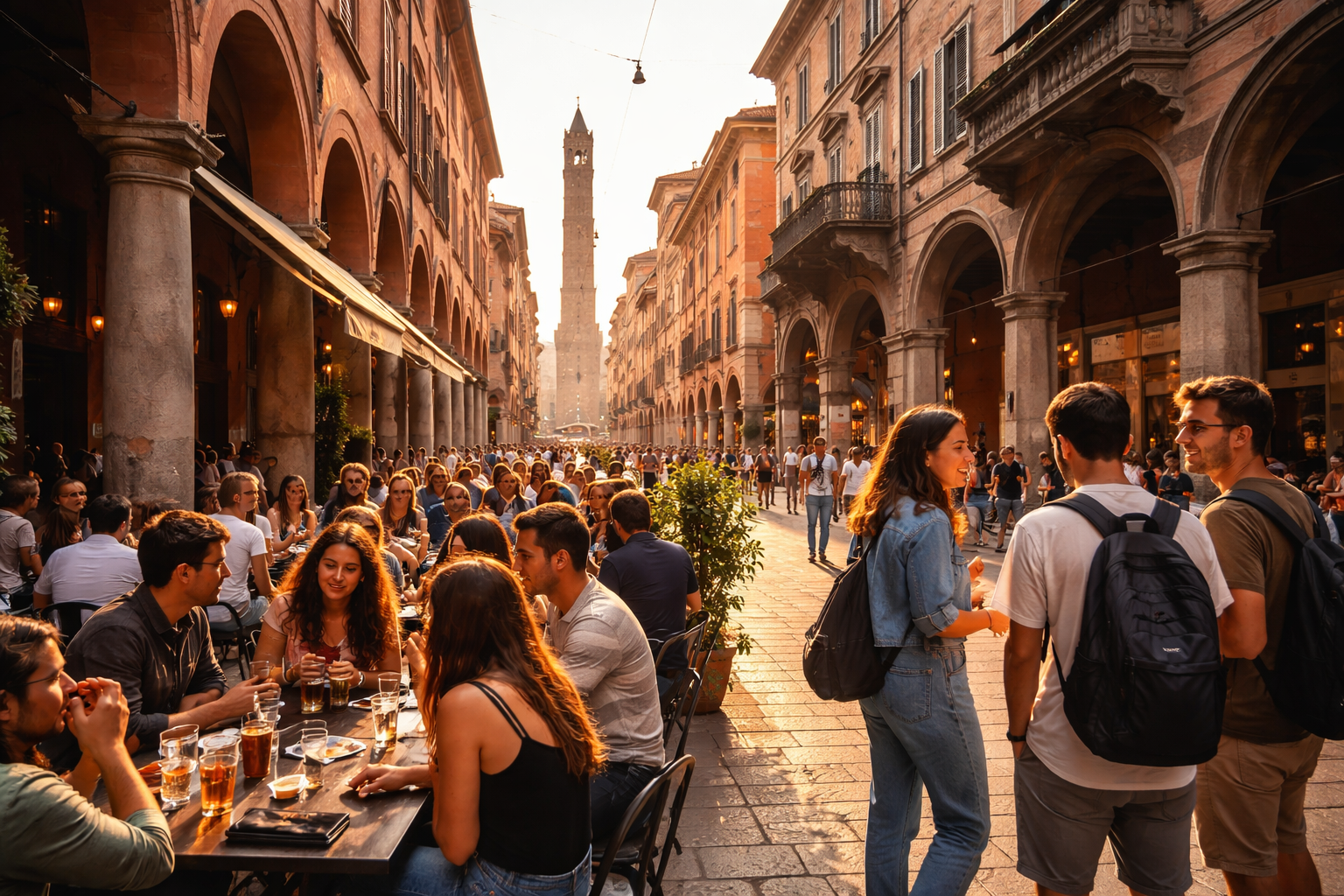 Unera preview for Erasmus students in Bologna