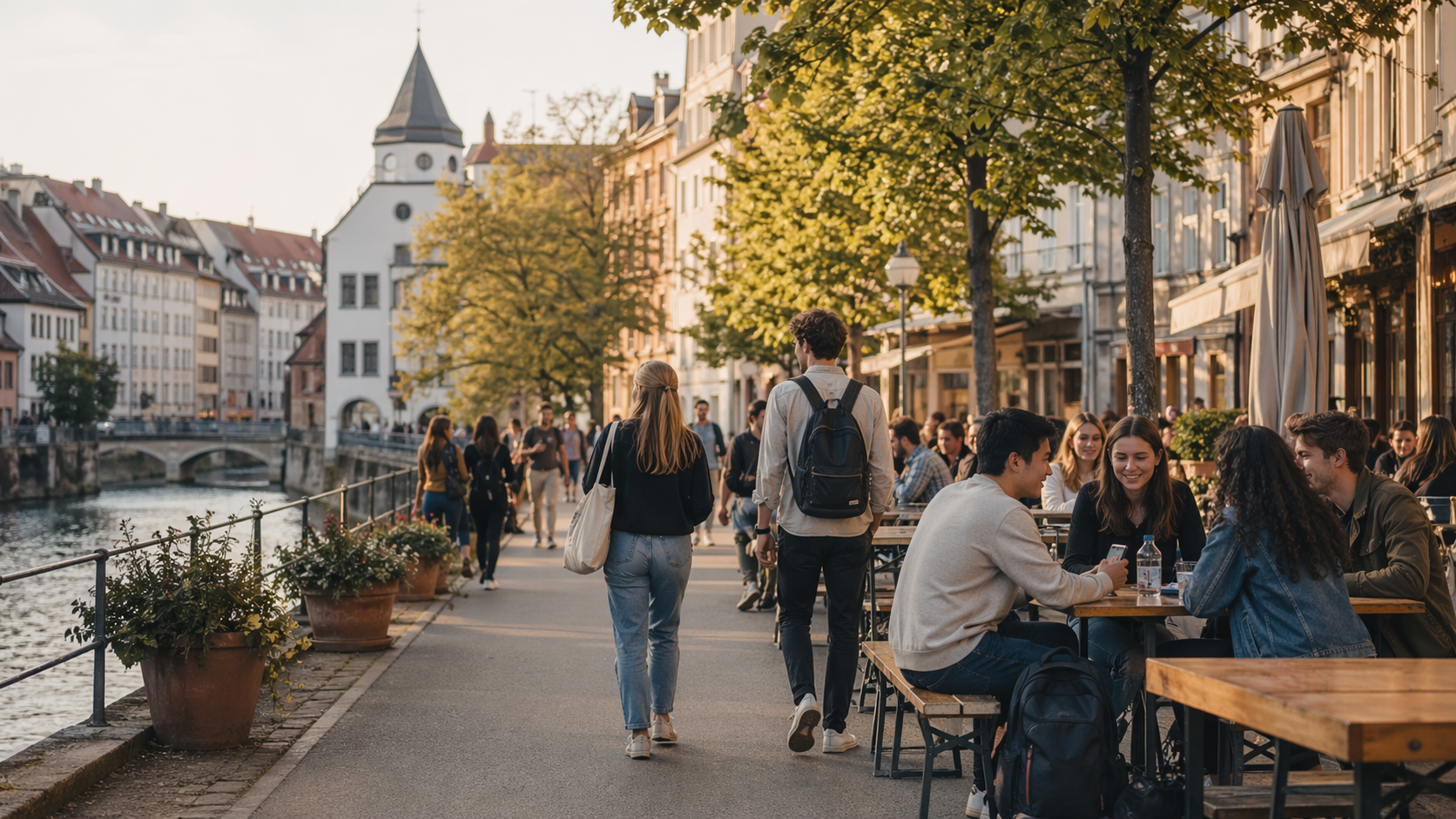 Unera preview for Erasmus students in Augsburg