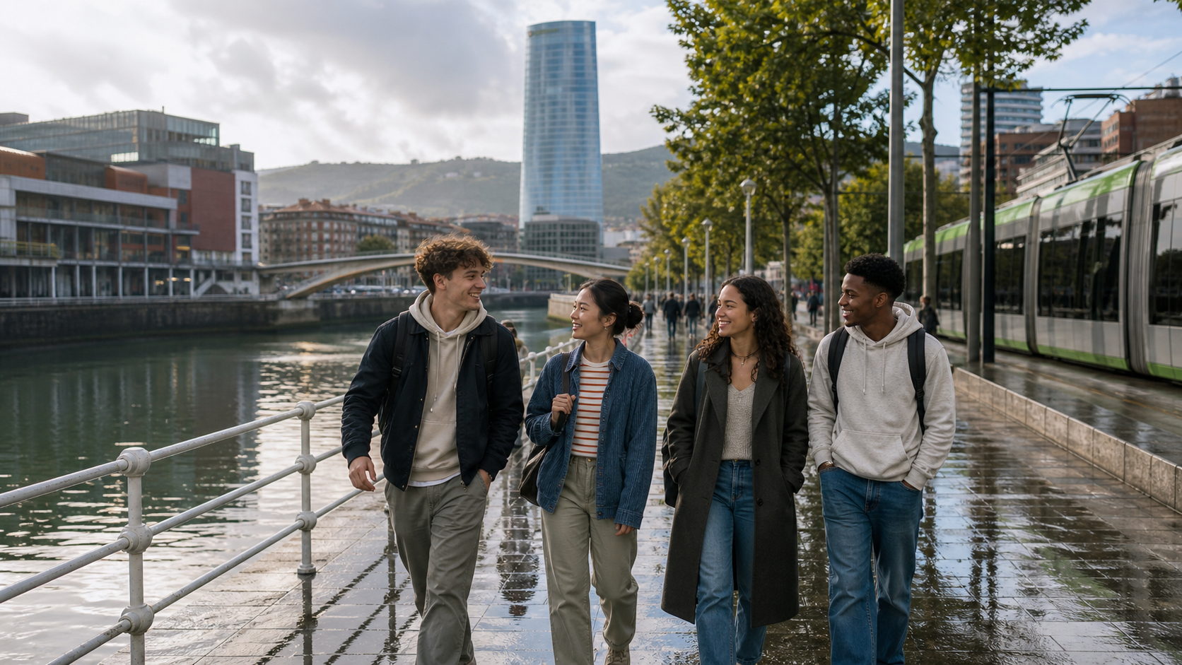 Unera preview for Erasmus students in Bilbao
