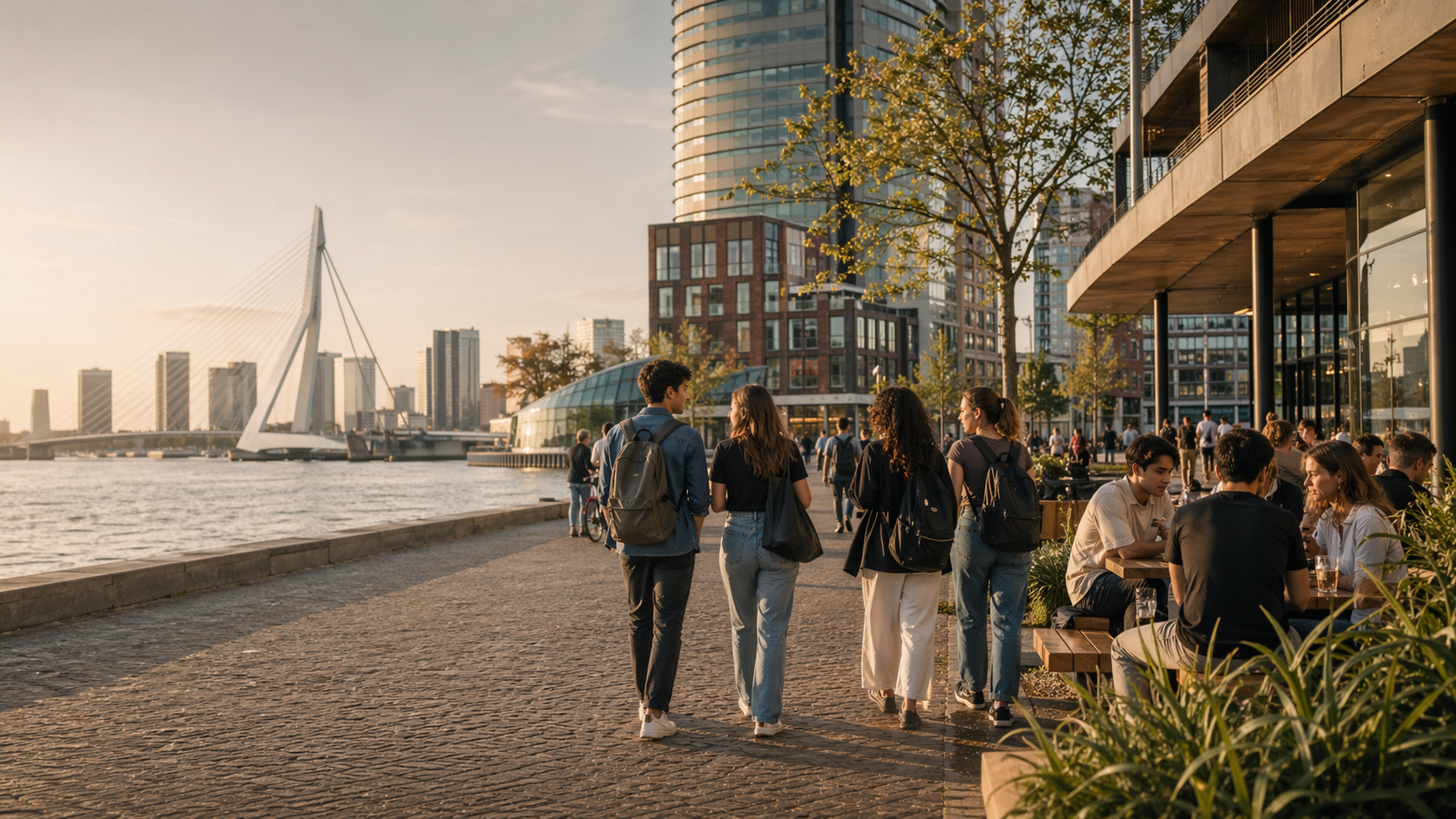 Unera preview for Erasmus students in Rotterdam