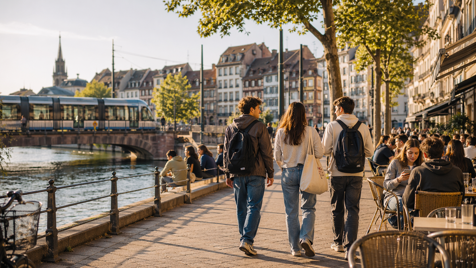 Unera preview for Erasmus students in Strasbourg