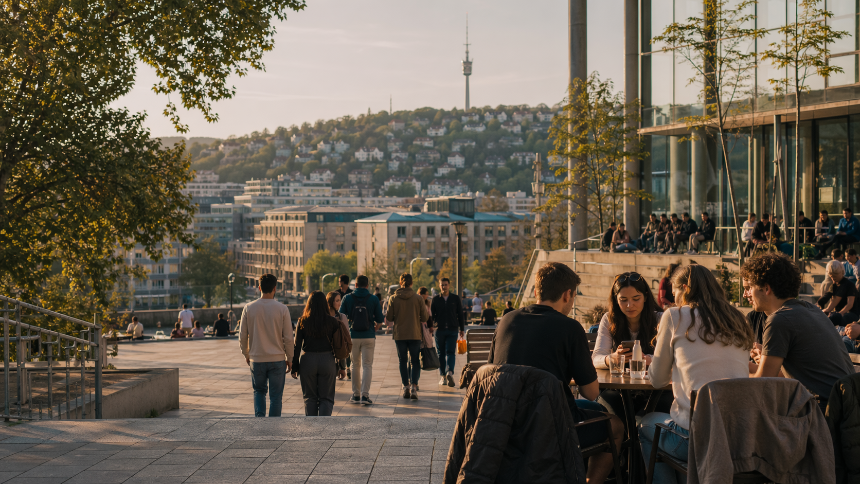 Unera preview for Erasmus students in Stuttgart