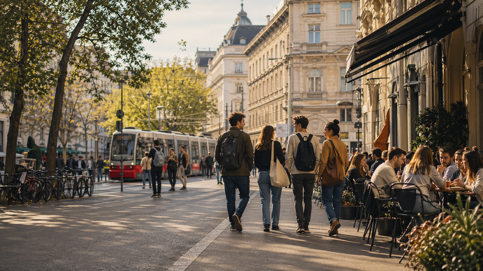 Unera preview for Erasmus students in Vienna