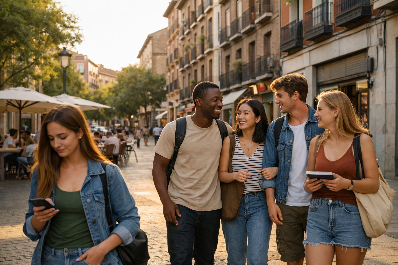 Unera preview for Erasmus students in Madrid