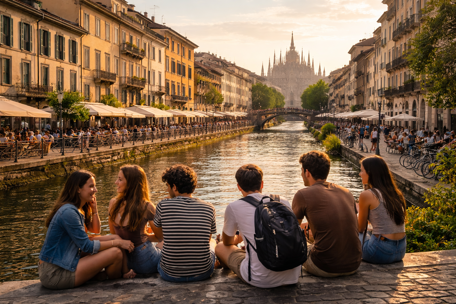 Unera preview for Erasmus students in Milan