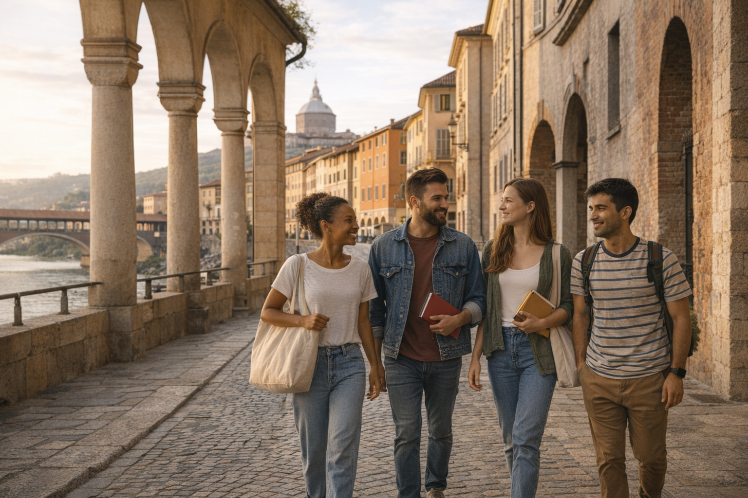 Unera preview for Erasmus students in Pavia
