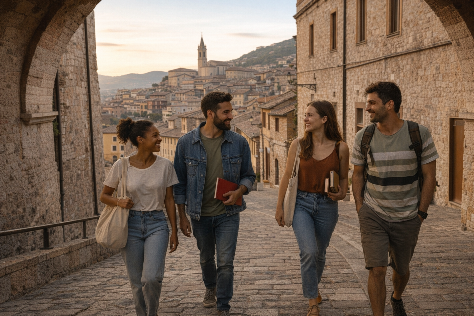 Unera preview for Erasmus students in Perugia