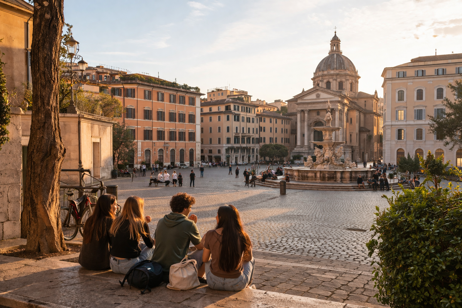 Unera preview for Erasmus students in Rome
